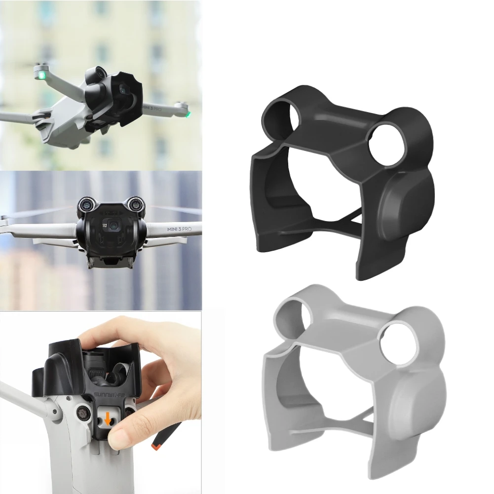 

Applicable for DJI Mini 3 Pro Lens Hood Gimbal Protection Anti-Glare Sunshade Remote Control Drones Parts Accessory