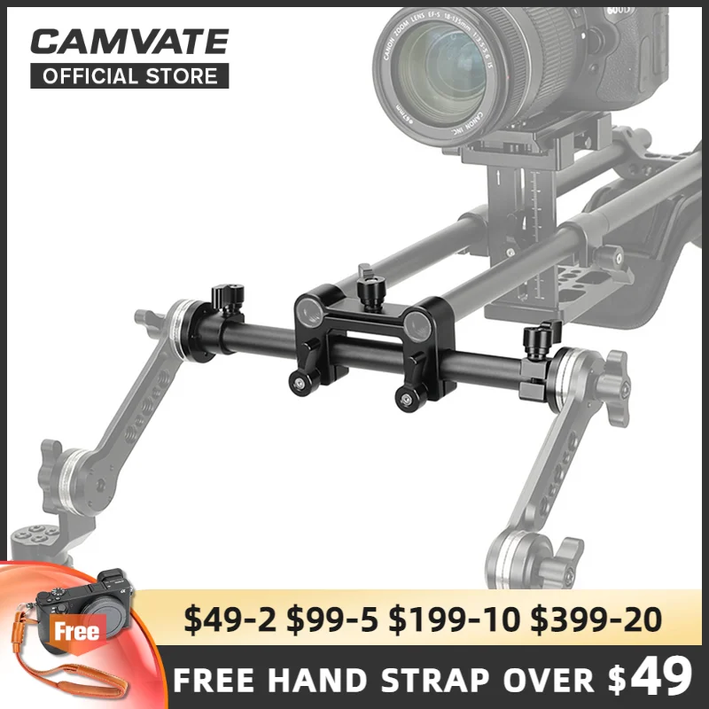 CAMVATE 15 мм двойной рельсовый стержень зажим с ARRI розеткой соединительные