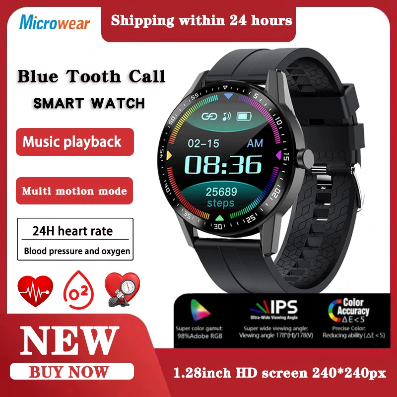 

2022 New Men Smart Watch Blue Tooth Call Sports Fitness Heart Rate Blood Pressure Test Music Playback Women Smartwatch PK X6 Y10