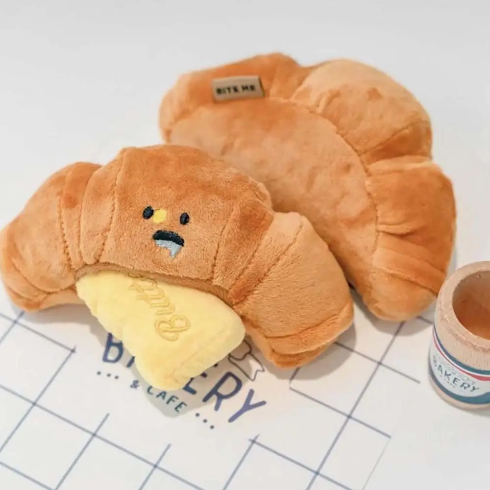 

Игрушка круассаны хлеб плюшевая кукла интерактивные товары для домашних животных плюшевая игрушка жевательная игрушка для собак