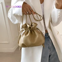 women fashion luxury shoulder bag designer high quality pu leather bucket bag female mini crossbody bag new 2022