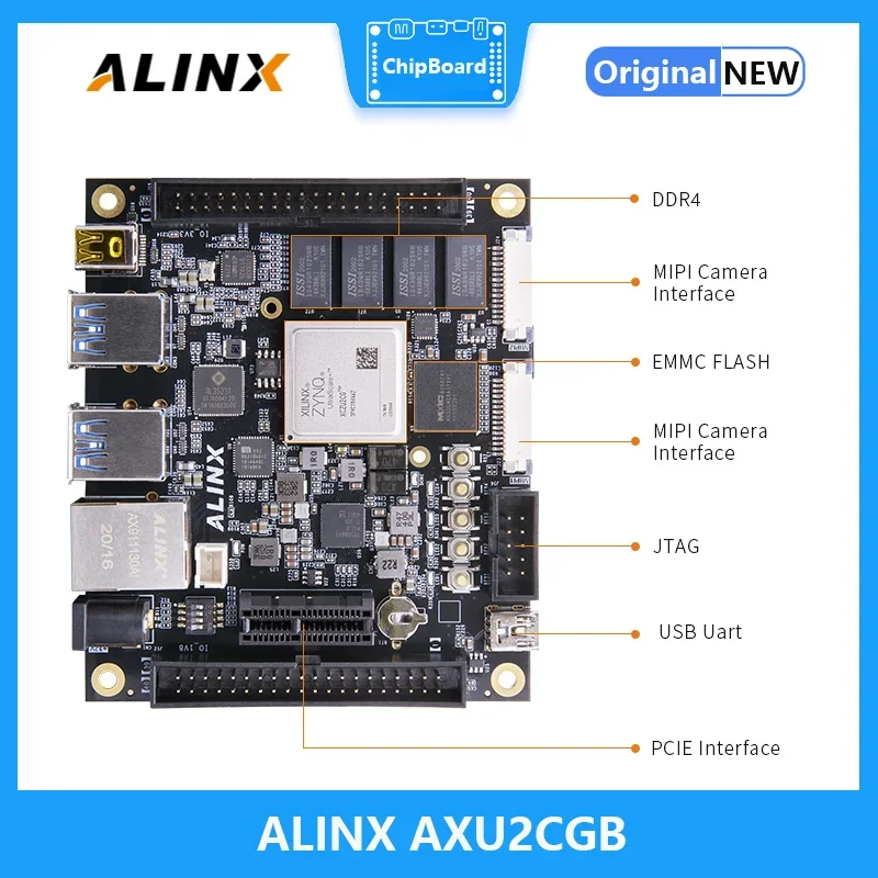 Макетная плата Alinx AXU2CGB: Xilinx Zynq UltraScale + MPSoC XUZU2CG
