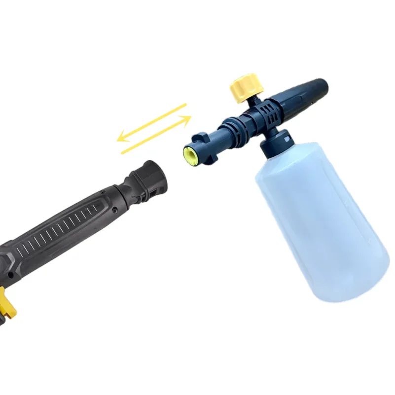 Фото Новый стильный пеногенератор-бутылка для пенной мойки Karcher K2 K3 K4 K5 K6 K7 K-серии, высоконапорный генератор пены для мытья автомобилей №4