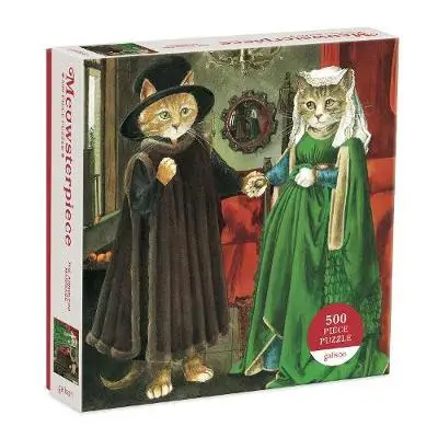 

Арнольфини, повседневные свидания, Meowsterpiece of Western Art, 500 деталей, головоломка