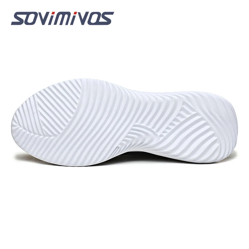 2022 New Men Knit Casual Walking Shoes Breathable Trendy Sneakers Original Light Shock Absorption Male Tennis Shoe