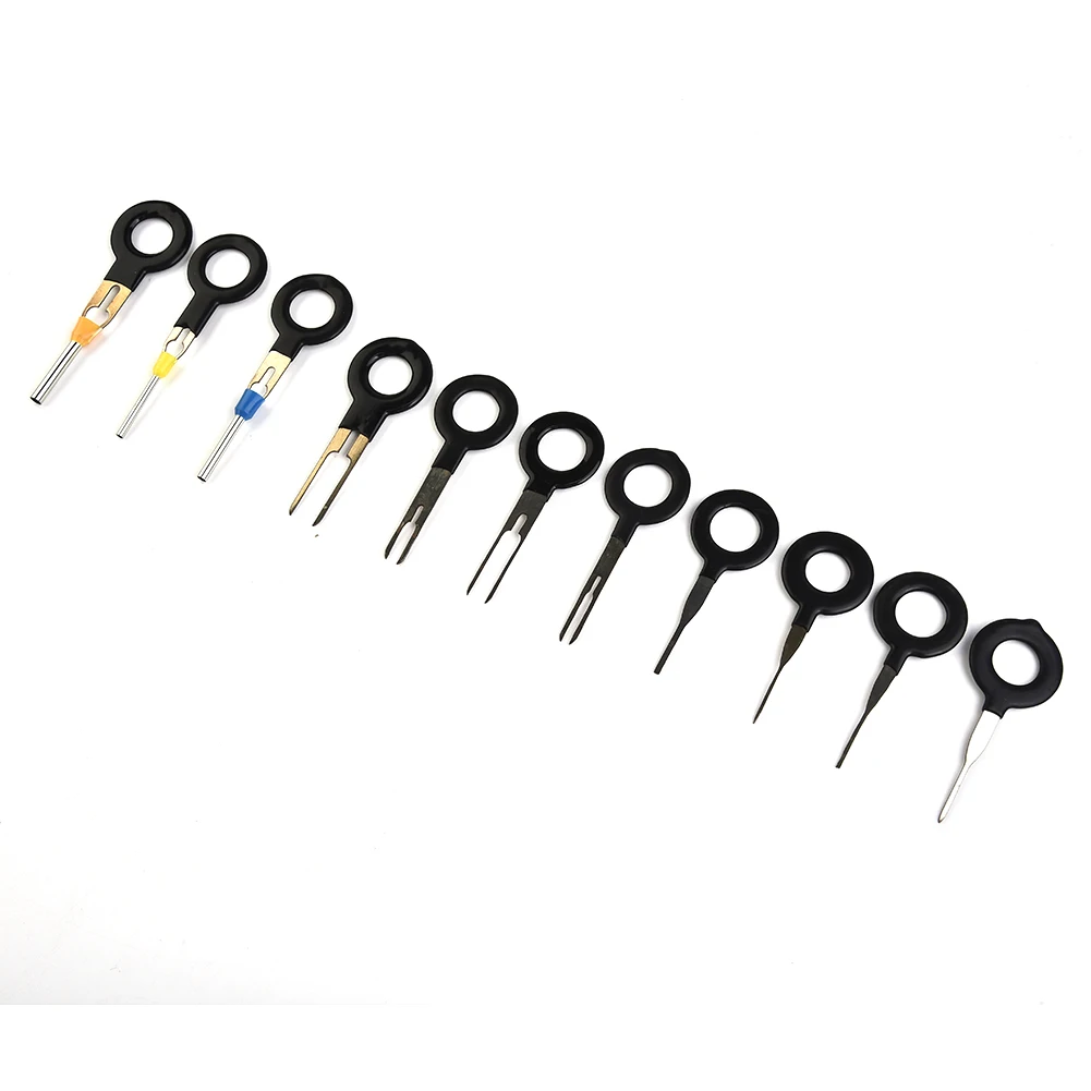 

11pcs Terminal Removal Tool Car Connector Crimp Extractor Handtools Release Set Supplies Wire Equipment Practical