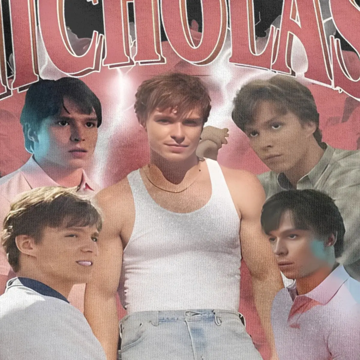 Men Women Nicholas Chavez Retro T Shirt Cotton Tops Funny Short Sleeve O Neck Tees Birthday Present T-Shirts