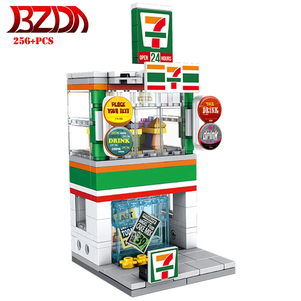 Мини-конструктор BZDA из серии Город улица | Игрушки и хобби