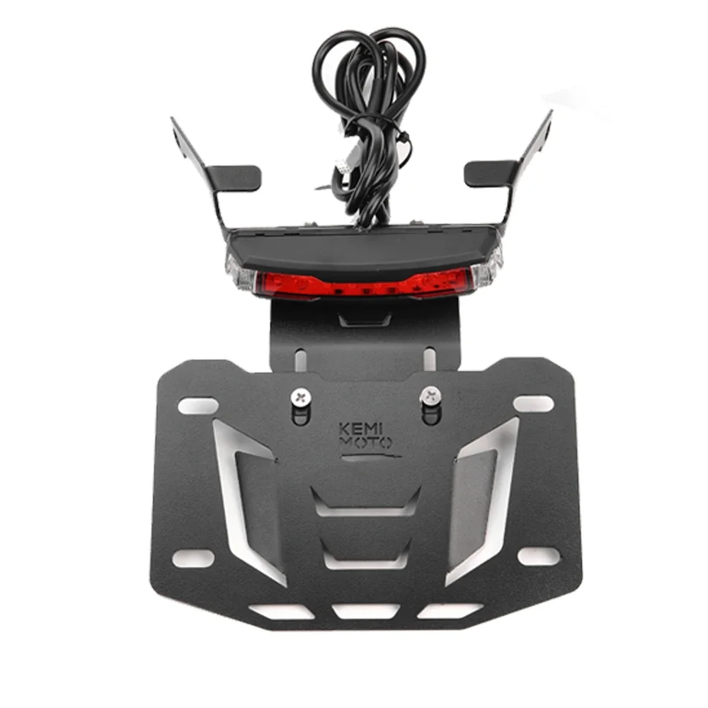 

Кронштейн держателя номерного знака мотоцикла со светодиодной сигнальной подсветкой для Sportster S 1250 2021-2025, комплект крыльев рамы заднего номерного знака