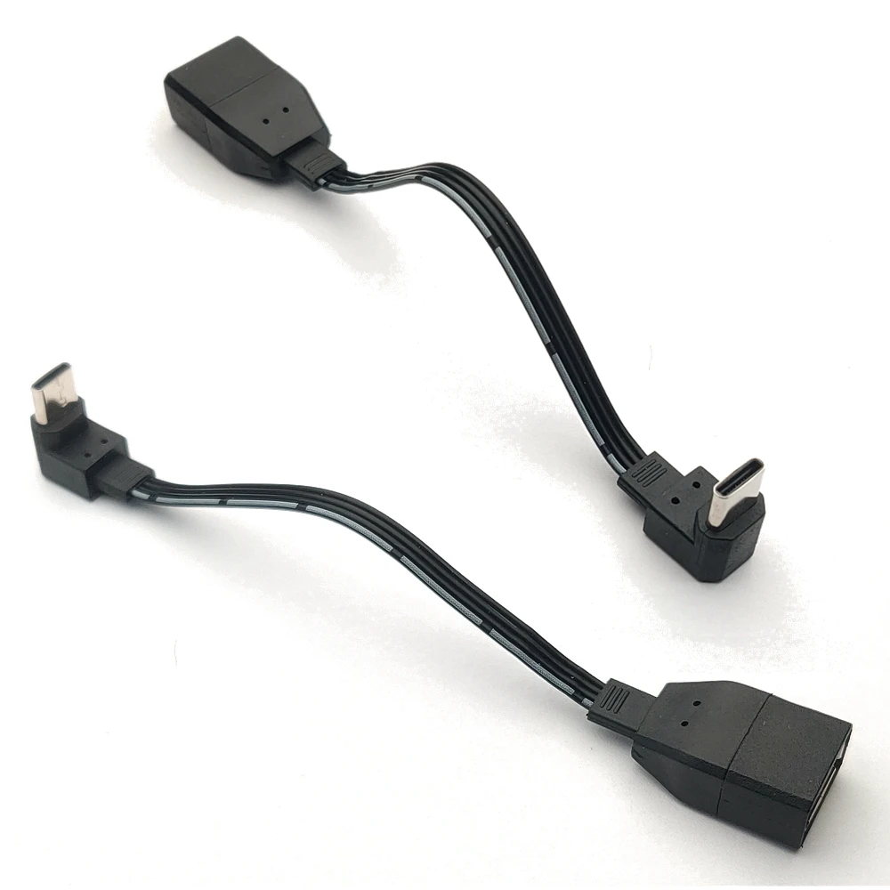 

5 см 10 см 20 см 30 см 50 см Type-c Otg кабель для передачи данных USB 2.0 портативный резьбовой разъем в USB конвертер OTG адаптер кабина