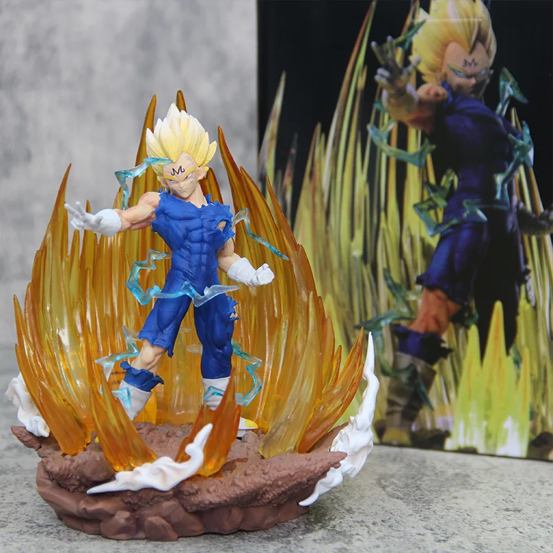 

15cm Dragon Ball Majin Vegeta Anime Figures Action Figure Super Saiyan Vegeta Figurine Pvc Statue Model Doll Ornaments Toy Gifts