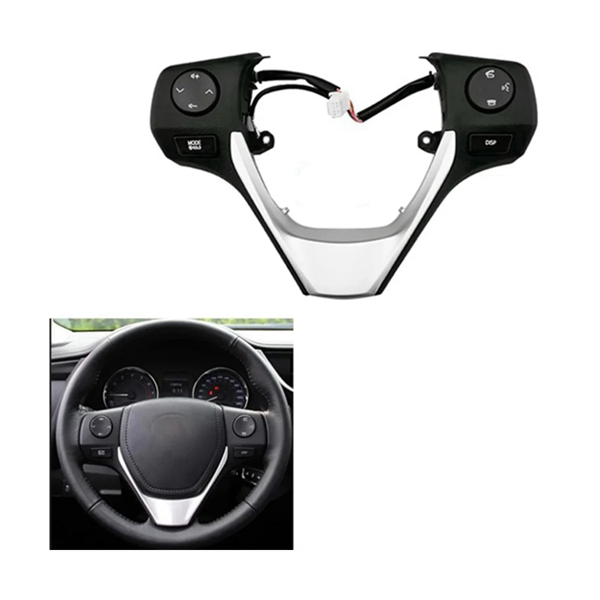 Кнопка переключения на руль автомобиля круиз-контроля для TOYOTA Yaris Corolla RAV4 2014 2015