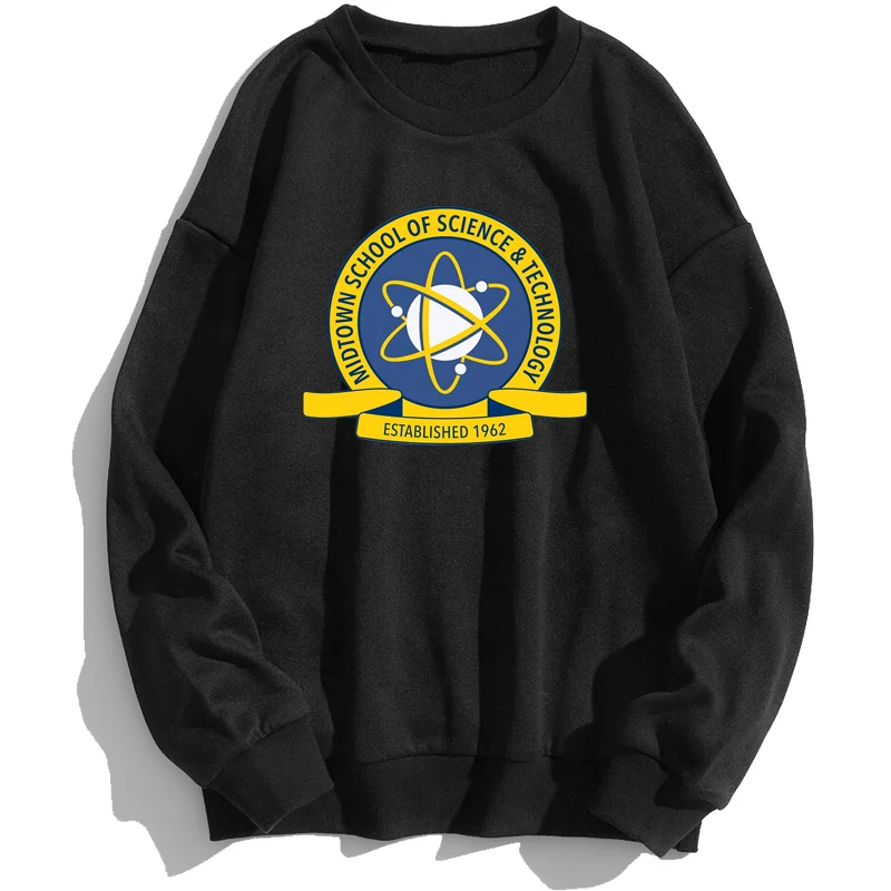 

Midtown school of science and technology Sweatshirts Unisex Sweatshirt Pullover Hoodie Streetwear Men Trapstar Crewneck Autumn