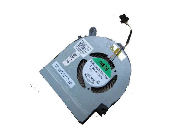 Кулер для ноутбука, вентилятор охлаждения ЦП для ноутбука Dell XPS 12, вентилятор XPS12 KTM0F DC28000C2S0 EG50050S1-C040-S9A 0KTM0F, ультрабук для ноутбука