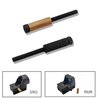 new metal quick pull rod model toys for rmr sro red dot sight reflection micro pistol compound sight