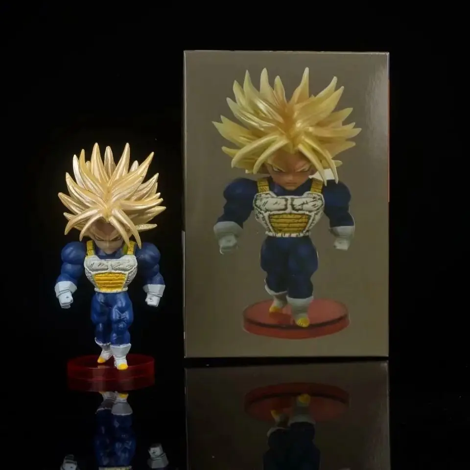 

Dragon Ball Cute Doll Figurine Statue Super Saiyan Son Gohan Saru Muscle Trunks Boxed Model