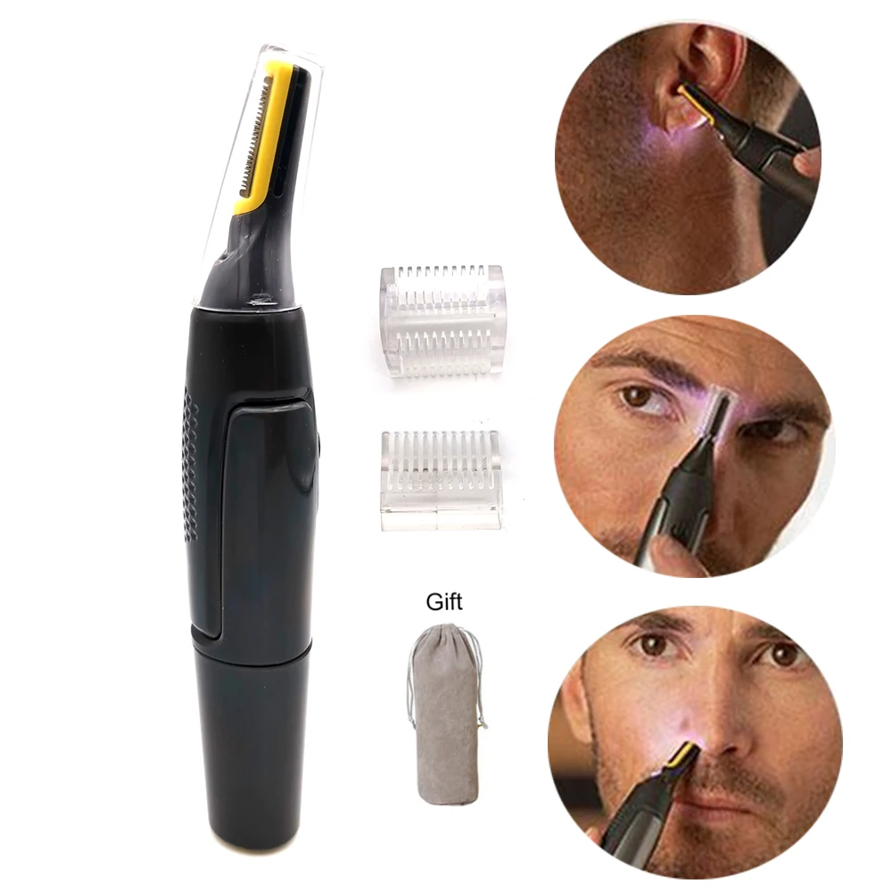 

Electric Hair Trimmer Implement Shaver Clipper Facial Neck Nose Ear Hair Trimmers Eyebrow Shaver Men