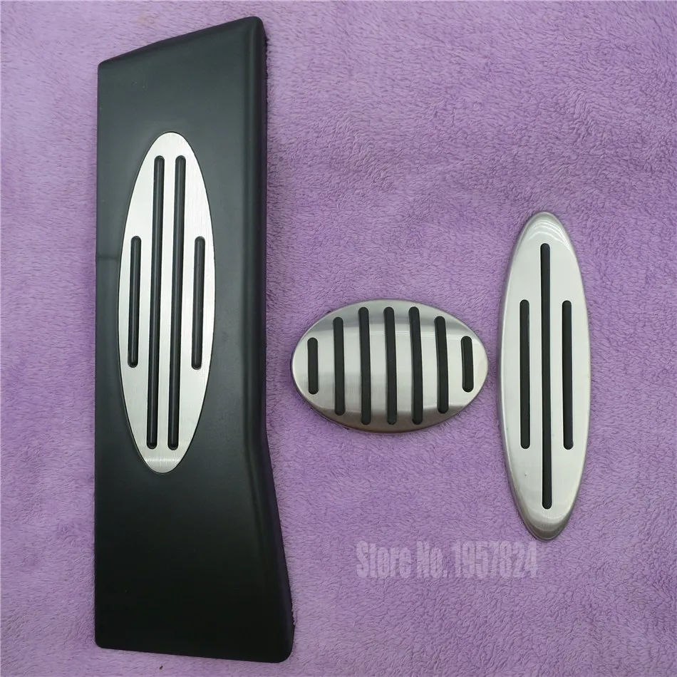 

DEE No-Drilling Gas Brake Clutch Footrest AT Pedal Pad For MINI Cooper One Hatch Hardtop Countryman JCW R56 R60 R61 F54 F55 F56