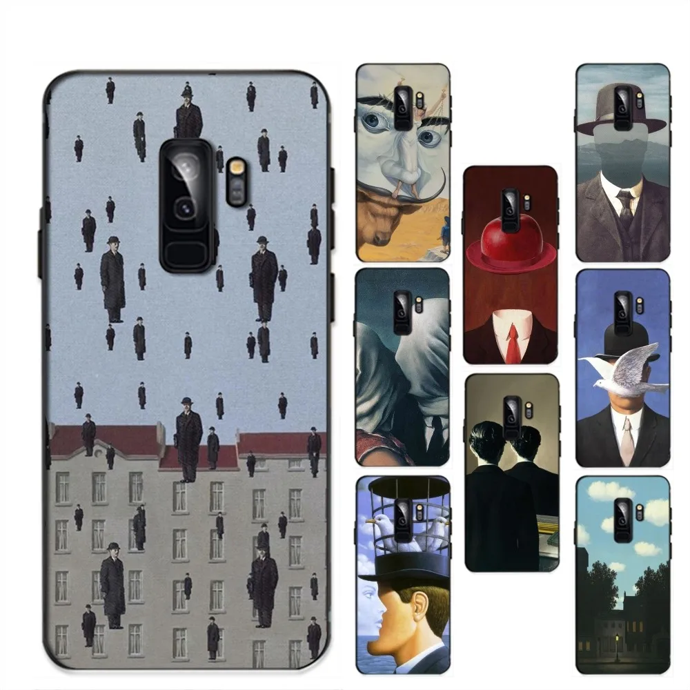 Чехол для телефона Rene Magritte для Samsung S 9 10 20 21 22 23 30 23plus lite Ultra FE S10lite