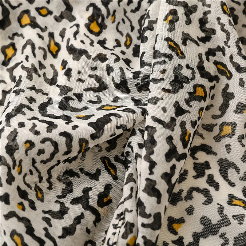 Женская осенне-Весенняя стандартная ацтекская леопардовая Лоскутная Пашмина