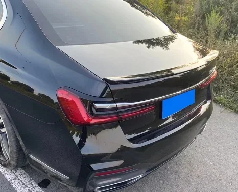 Автомобильный задний спойлер для багажника BMW G11 глянцевый черный крыло 7 серии G12
