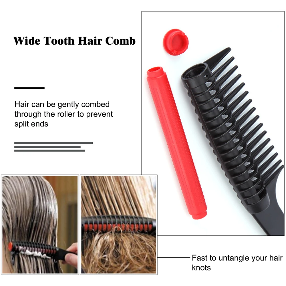 Расческа для волос с широкими зубьями окрашивания профессиональная расческа