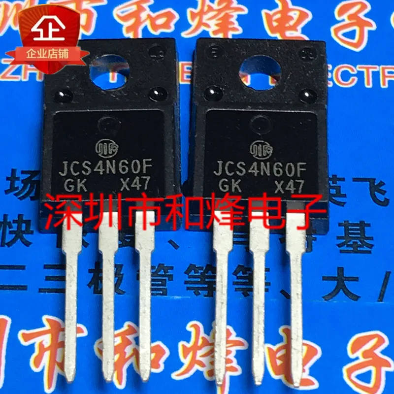 

5PCS-10PCS JCS4N60F TO-220F 600V 4A ORIGINAL ON STOCK