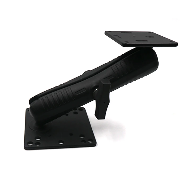 

1.5'' 23cm long double socket arm of aluminium active engine mount with double vesa plate