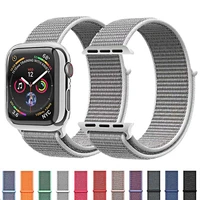 beoyingoi nylon strap for apple iwatch watch series 4 40mm 44mm 3 38mm 42mm 2 watch band wristband bracelet watchband