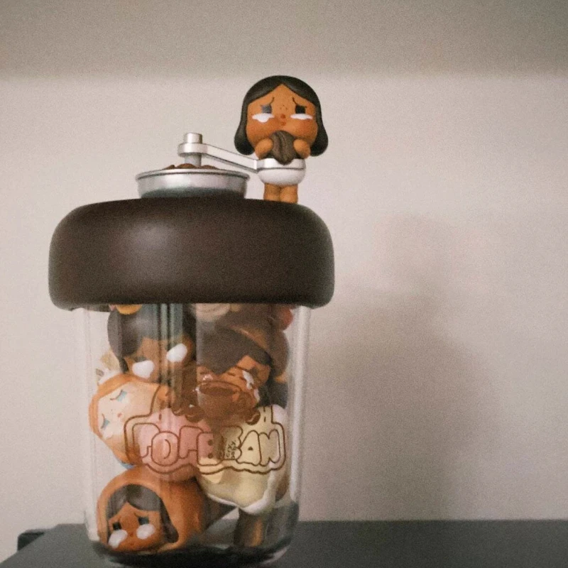 Оригинальная новинка: серия Popmart Coffee Factory Pop Bean — коллекционные игрушки-сюрпризы в виде милых бутылочек для декора рабочего стола, подарки для девочек (art.: 3920d4e7ba8ee) - 3920d4e7ba8ee