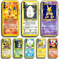 pokemon cards anime for xiaomi redmi 9t phone case for redmi 9t case silicone cover carcasa coque liquid silicon funda