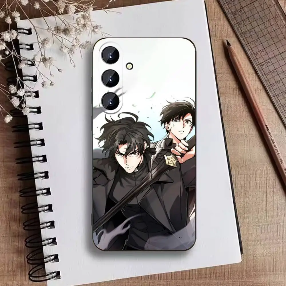 Фото Чехол для телефона Manga O-Omniscient R-Reader для Samsung Galaxy A73, A72, A71, A70, A52, A51 и других моделей, мягкий черный чехол №5