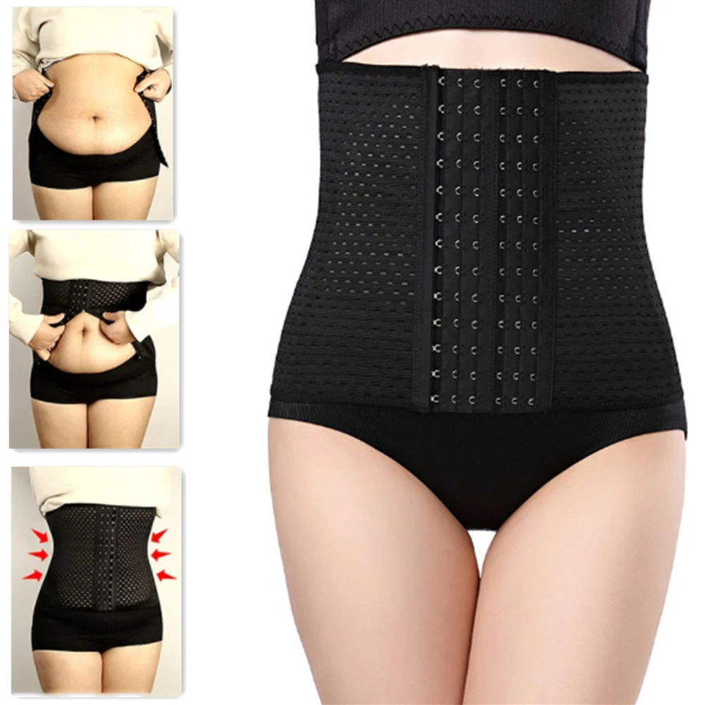 

Женская корректирующая одежда, пояс для тренировки талии, триммер для живота, корректирующий корсет, моделирующий ремень, сжигание жира, ба...