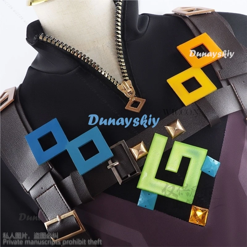 Аниме игра Genshin Impact Косплей Кинич костюм вечерние униформа Хэллоуин играть