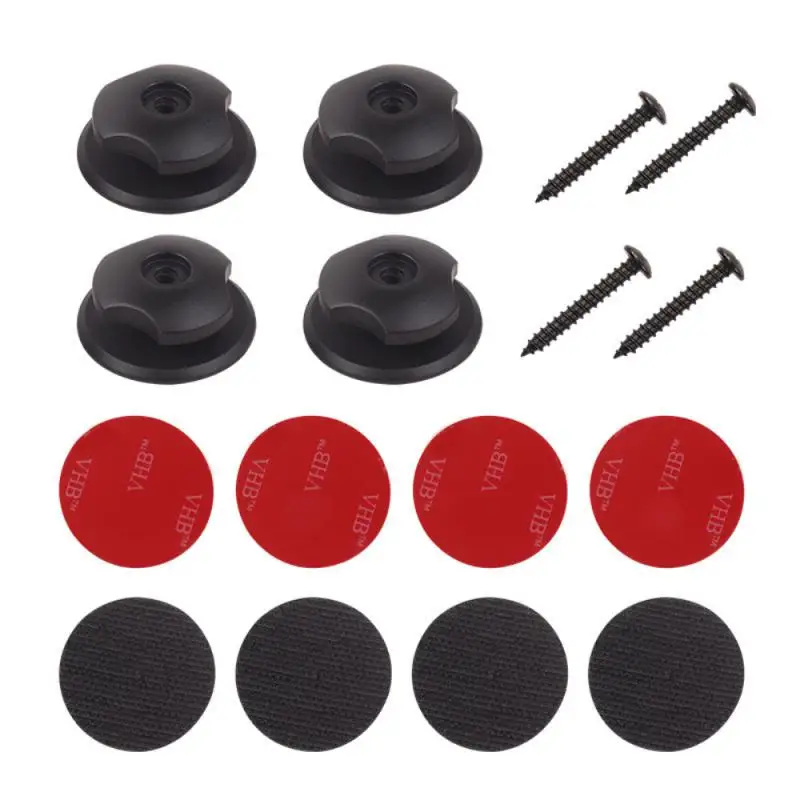 

4PCS Car Cargo Net Hooks Hardware Replacement Kit Hook Mounting For Car Rear Cargo Trunk Storage Organizer Net easy to Install