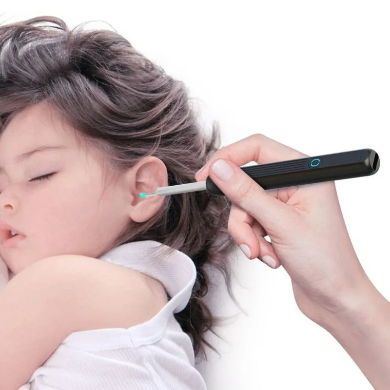 

Wireless WiFi Ear Pick Otoscope Camera Borescope Luminous Ear Wax Cleaning Teeth Oral Inspection Health Care Ear Cleaner