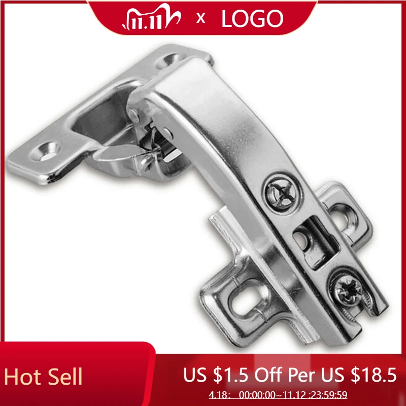 

2pcs Set Blind Corner Concealed Door Hinge 90 Degree Kitchen Cabinet Wardrobe