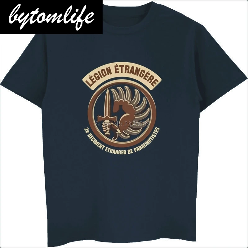

Foreign Legion Etrangere French Special Army T-shirt Summer Men Cotton Short Sleeve Shirt Cool Tees Tops Harajuku Streetwear
