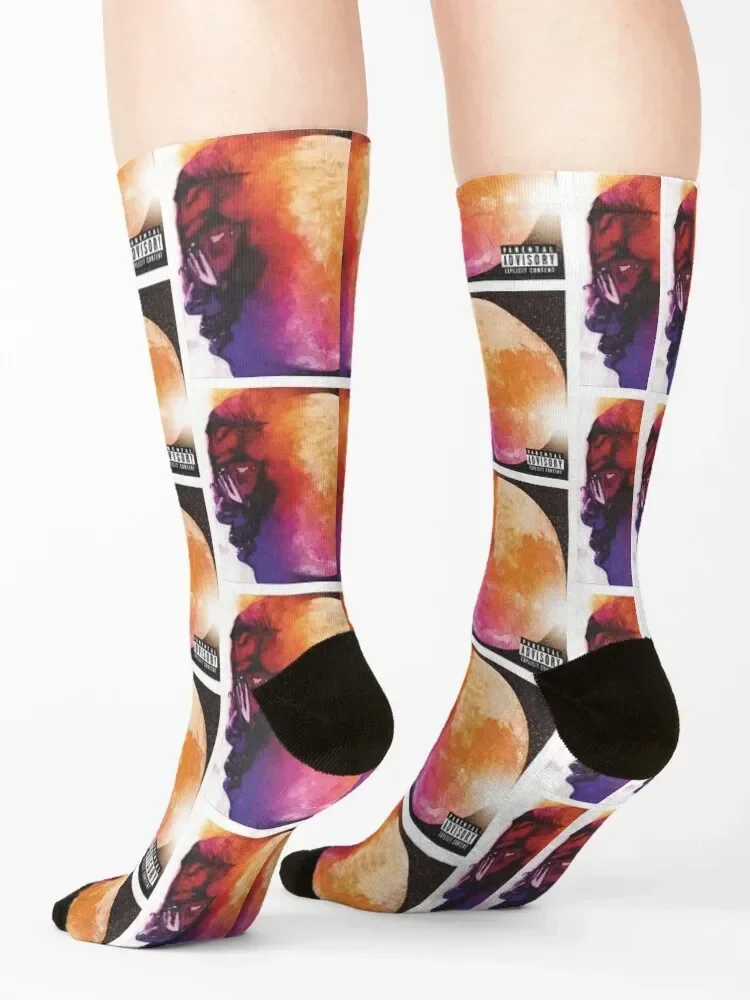 Детские носки для концертов Cudi снежные сумасшедшие с подогревом женщин и мужчин