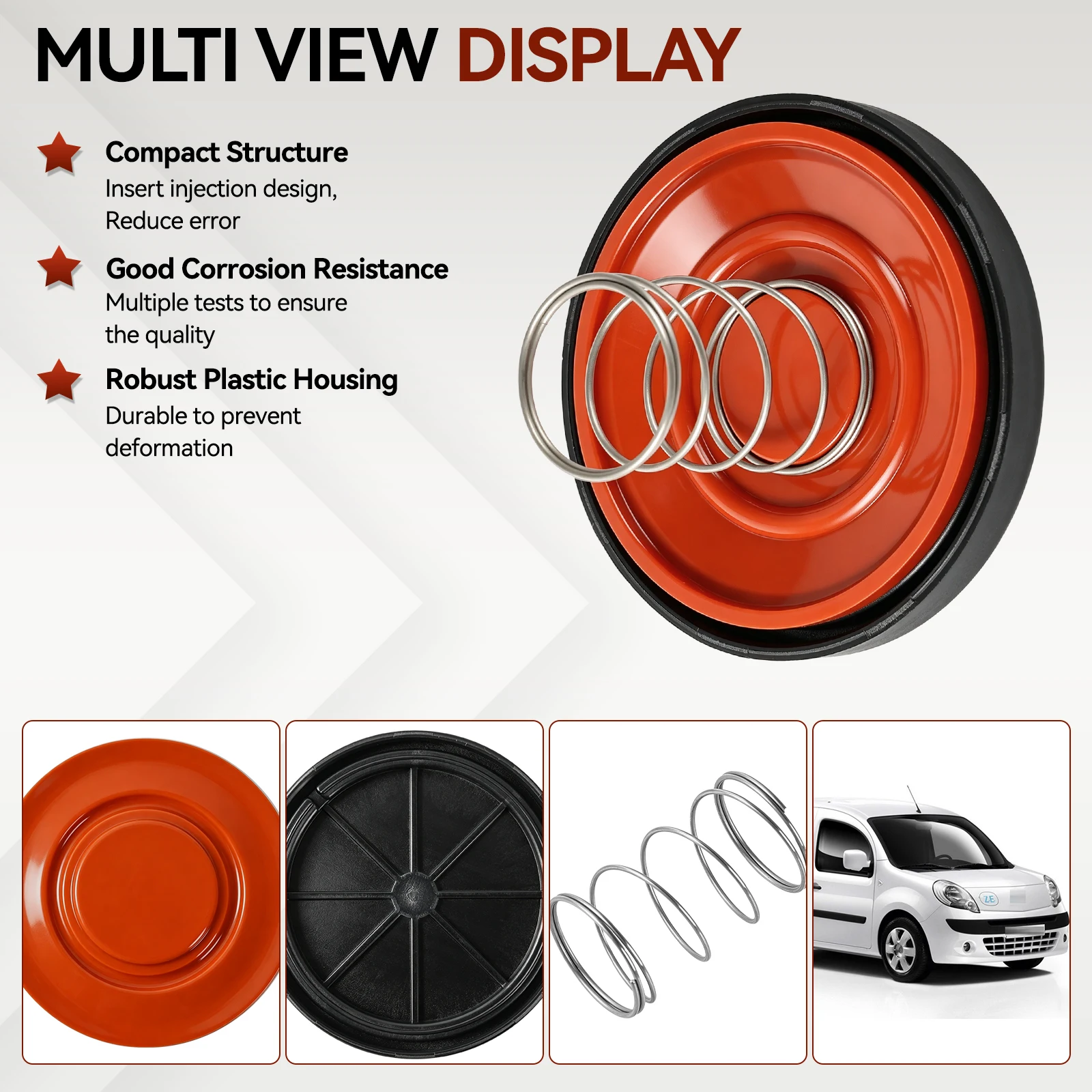 Фото Ремонтный комплект крышки клапана PCV с мембраной для Nissan Kubistar Qashqai 1.5 Dci, Renault Clio, Kangoo, Laguna, Megane, Scenic №5