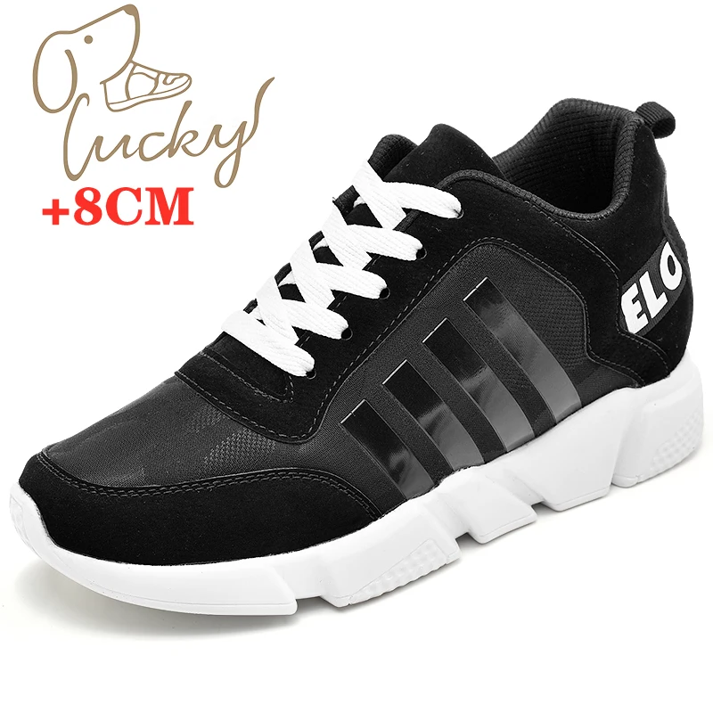 

Height Increase Shoes for Men Women Shoes Height Shoes Insole 8cm Sneakers Men Elevator Shoes Heightening Shoes