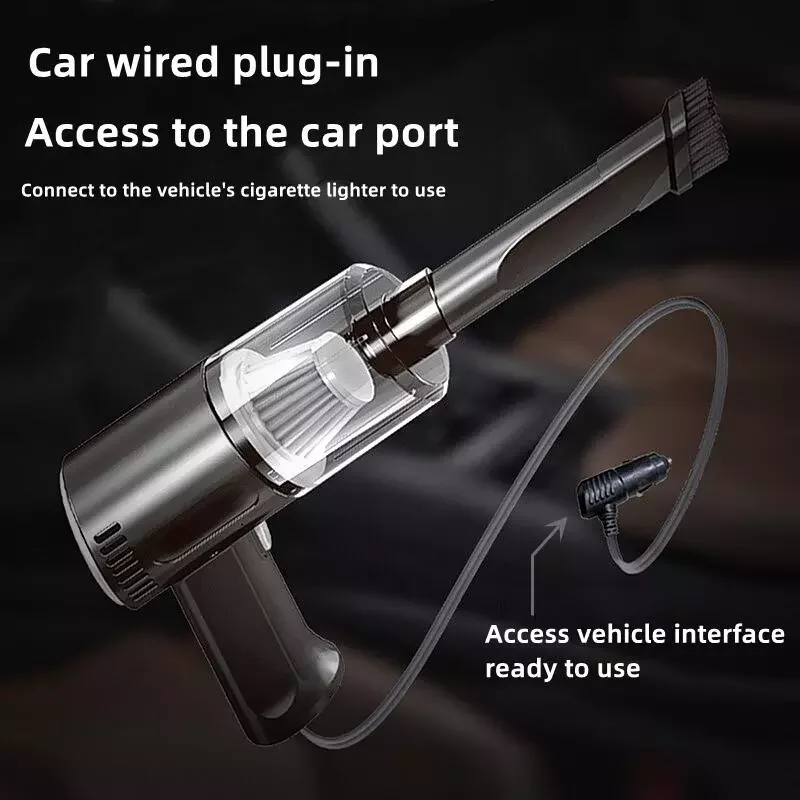 

9000Pa Cordless Car Vacuum Cleaner Cordless Handheld Car Vacuum Cleaner Dual Purpose Mini Vacuum Cleaner with Built-in Battery