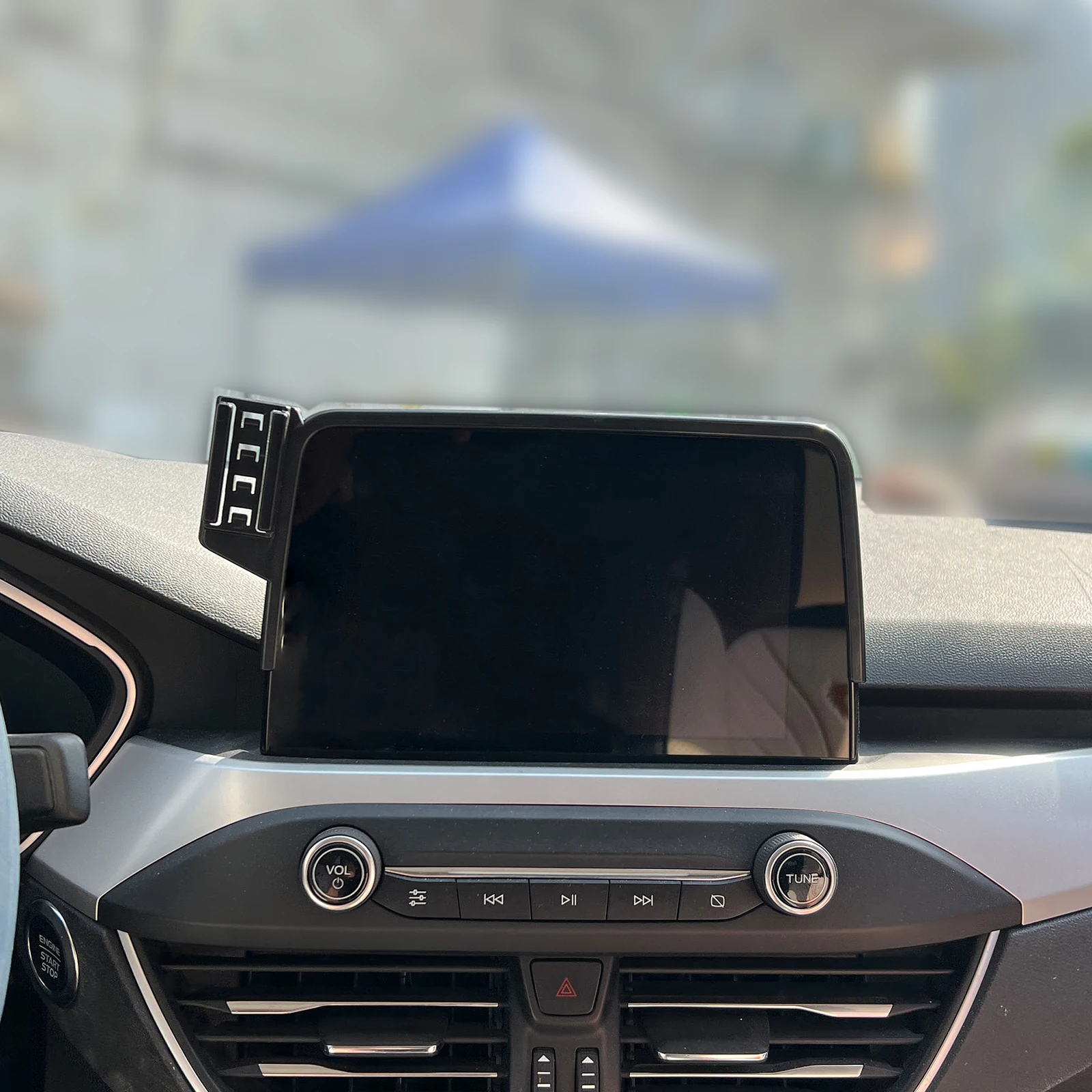 Автомобильный держатель мобильного телефона для Ford Puma ST 2019 ~ 2022 титановый ST-Line X (8