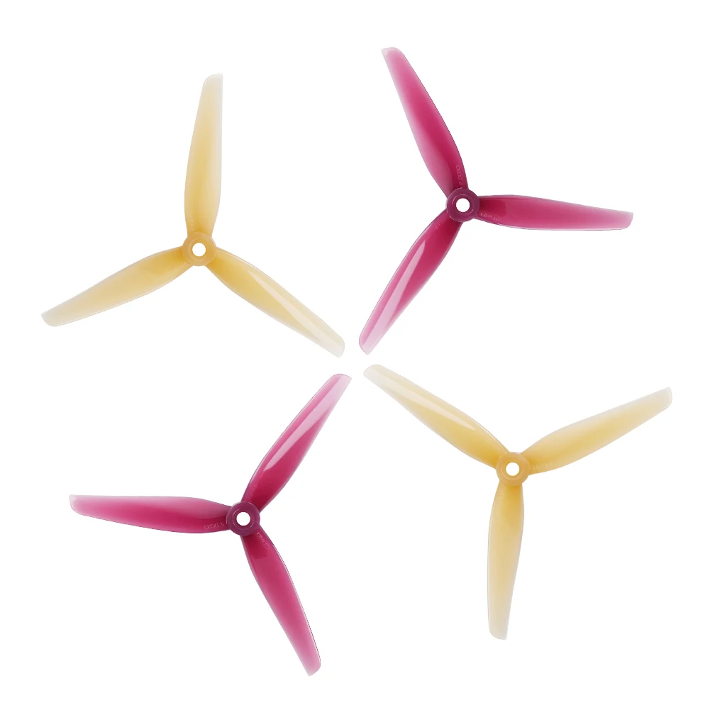 

10Pairs(10CW+10CCW) HQPROP Ethix P3 Peanut Butter & Jelly Prop 5130 5.1X3X3 3-Blade PC Propeller for FPV Freestyle 5inch Drones