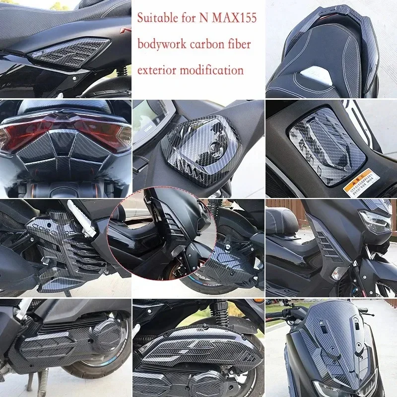 Фото Для Yamaha Nmax N-max 155 2020 2021 2022 2023, защита для рук мотоцикла, защита для лобового стекла №3