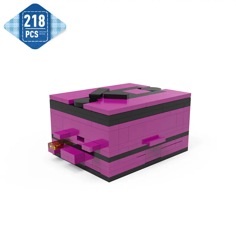 

Moc Squidededs Gamed Intelligence Decryption Box Building Blocks Creative Magic Cube Puzzle Model Bricks Toys for Children Gifts