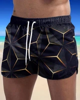 summer men 3d printed beach shorts quick drying boardshorts beachwear swimsuit outdoor sports leisure shorts oversized s 5xl
