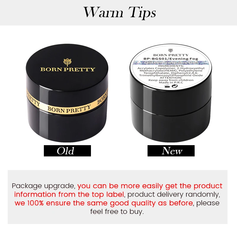 BORN PRETTY Блестящий Гель-лак 5 мл для ногтей маникюр светящийся в темноте УФ