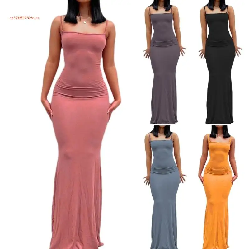 

Элегантное вечернее платье для вечеринок, длинная юбка, тонкое длинное женское платье