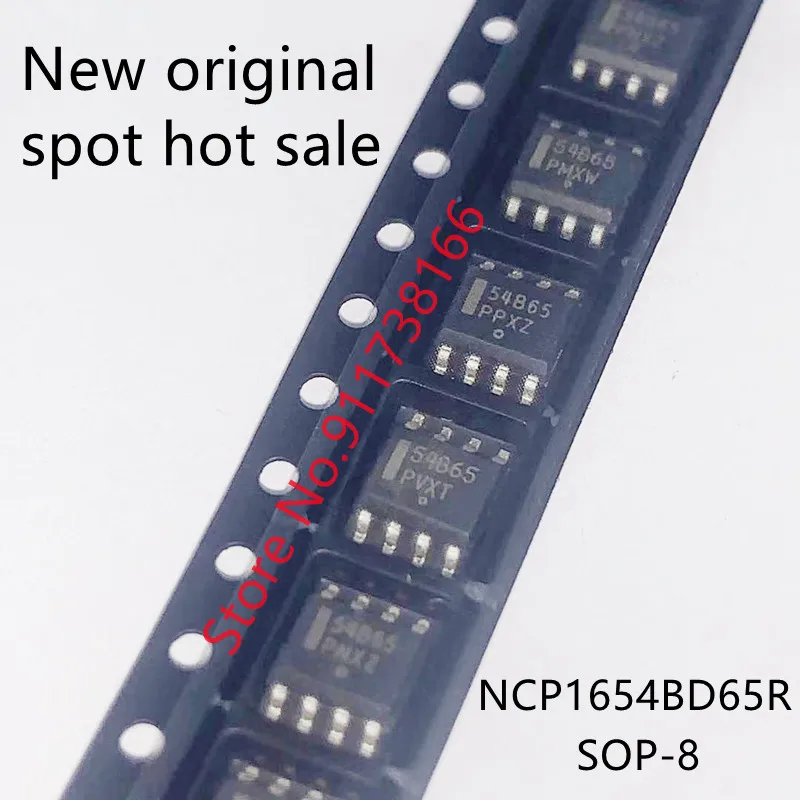 

10 шт./лот 54B65 NCP1654BD65R2G SOP-8, новая оригинальная точечная распродажа